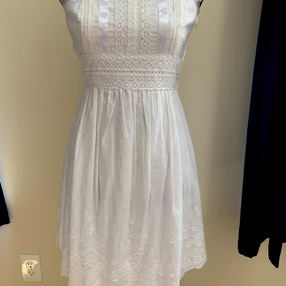 Strapless summer dress